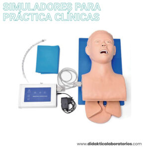 Simulador de entubación electrónico
